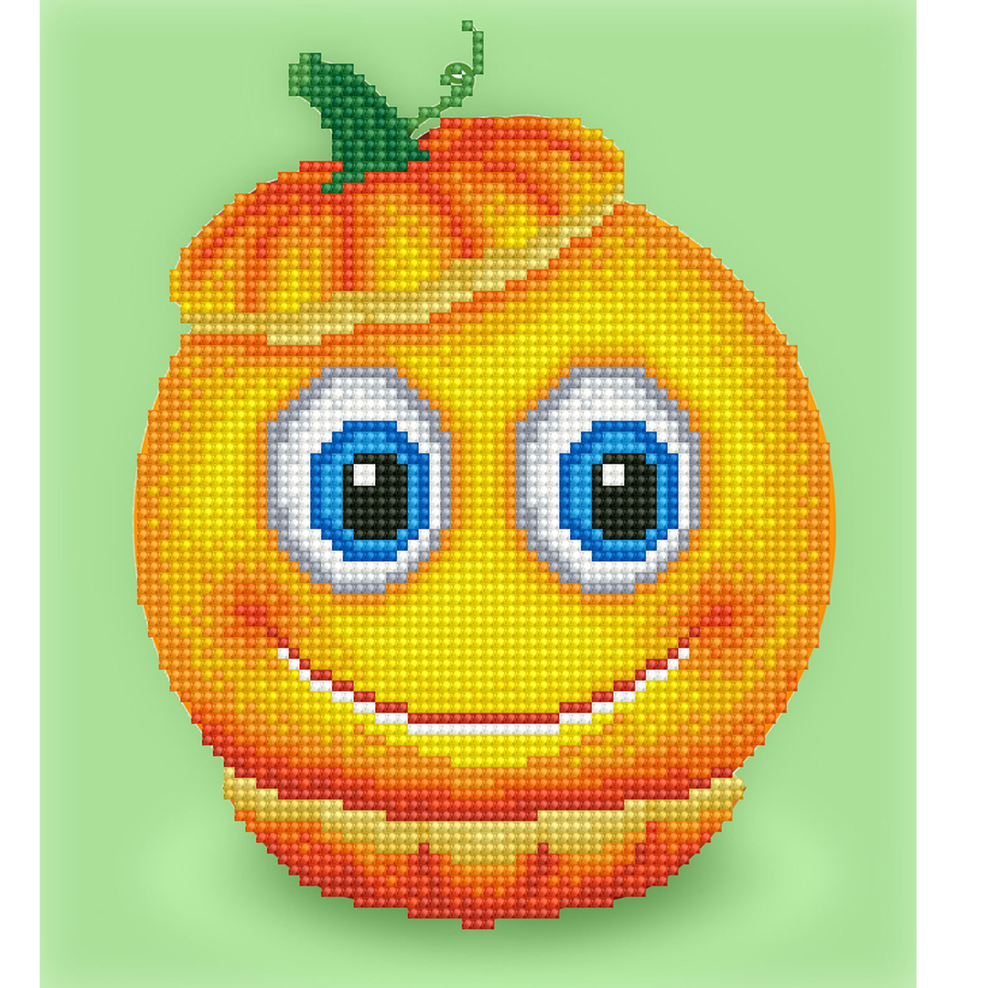 Diamond Dotz Sweet Pumpkin - 10.2 x 9 in