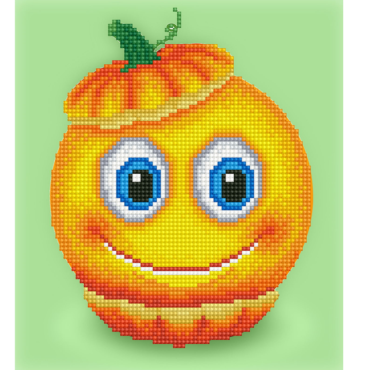 Diamond Dotz Sweet Pumpkin - 10.2 x 9 in