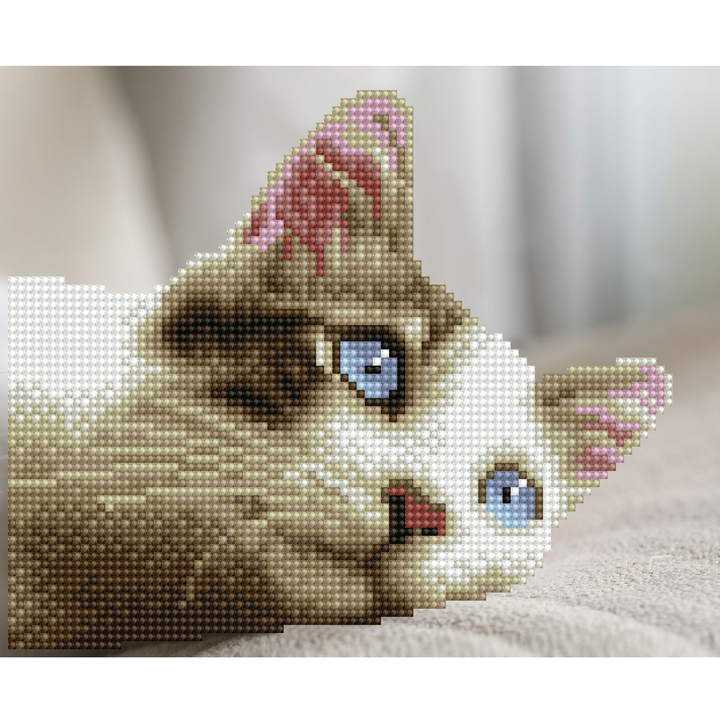 Diamond Dotz Daydream Kitty - 9.84 x 8.07 in