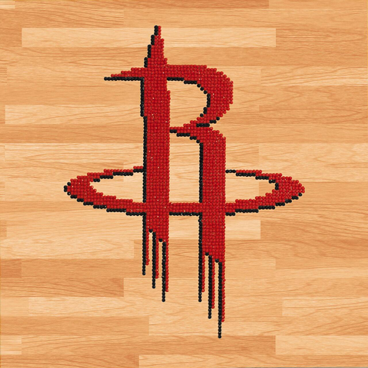 Diamond Dotz NBA Houston Rockets - 12.6" x 12.6"