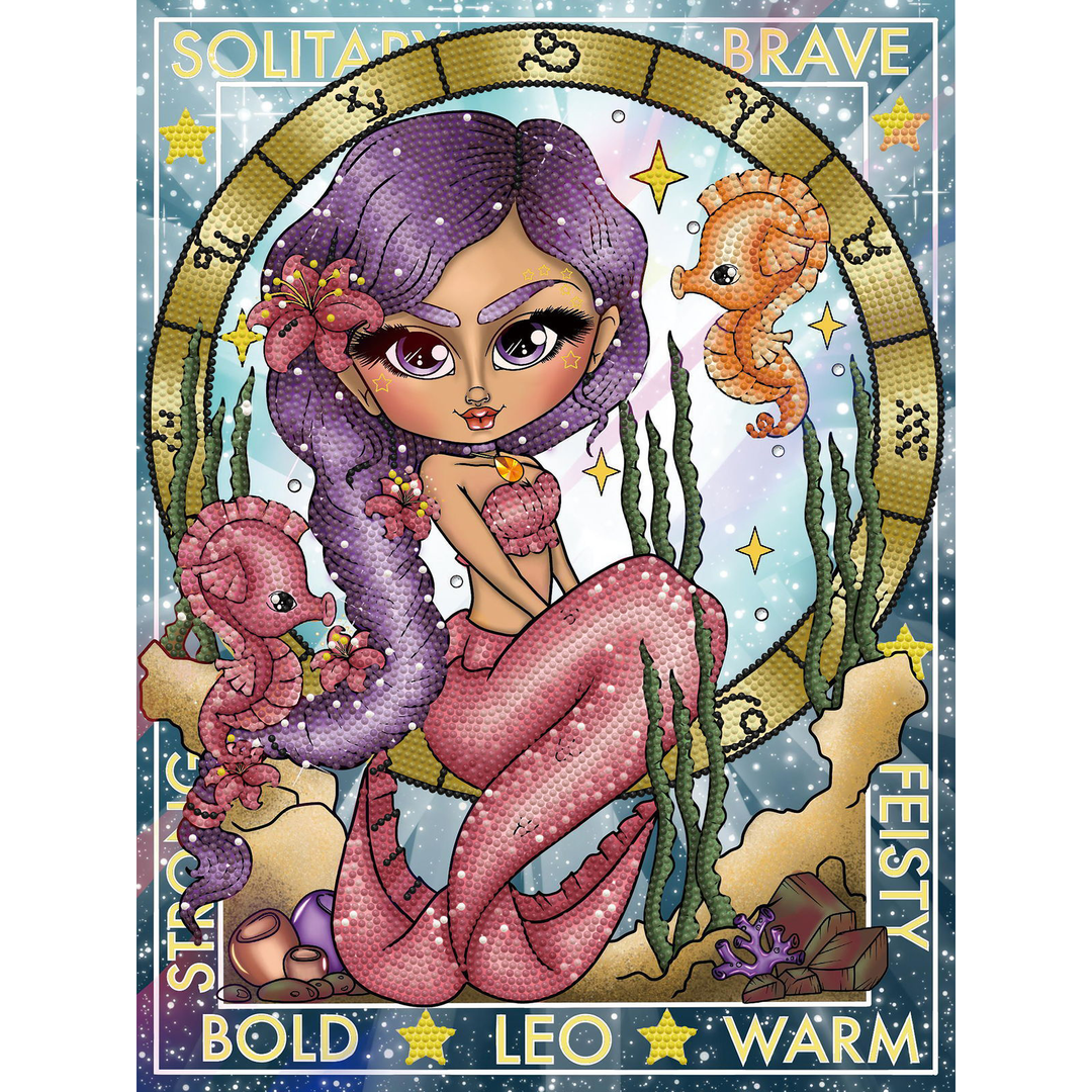 Diamond Dotz Leo - 15.75 x 11.81 in
