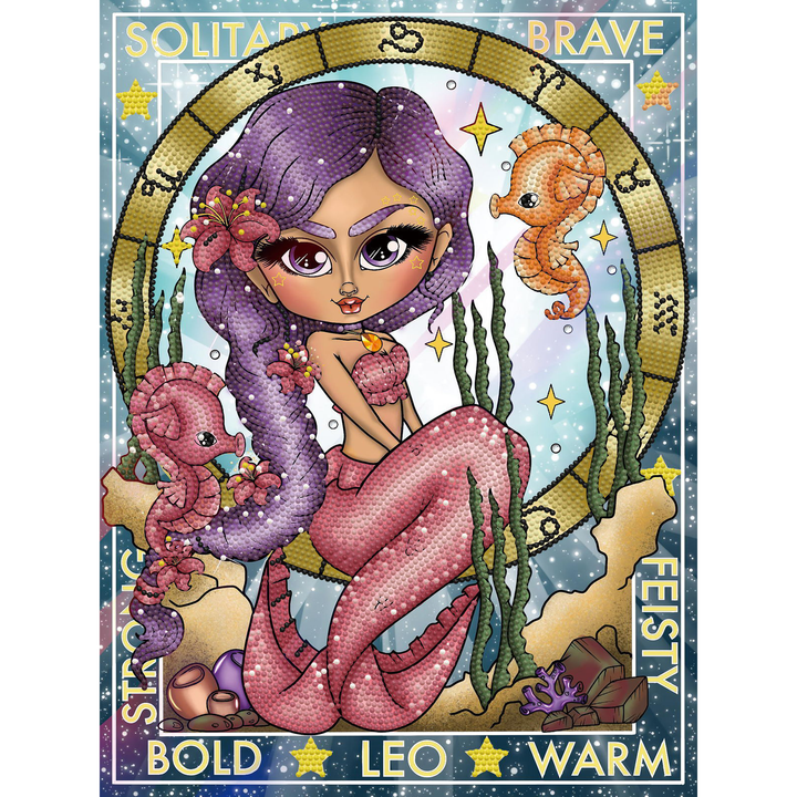 Diamond Dotz Leo - 15.75 x 11.81 in