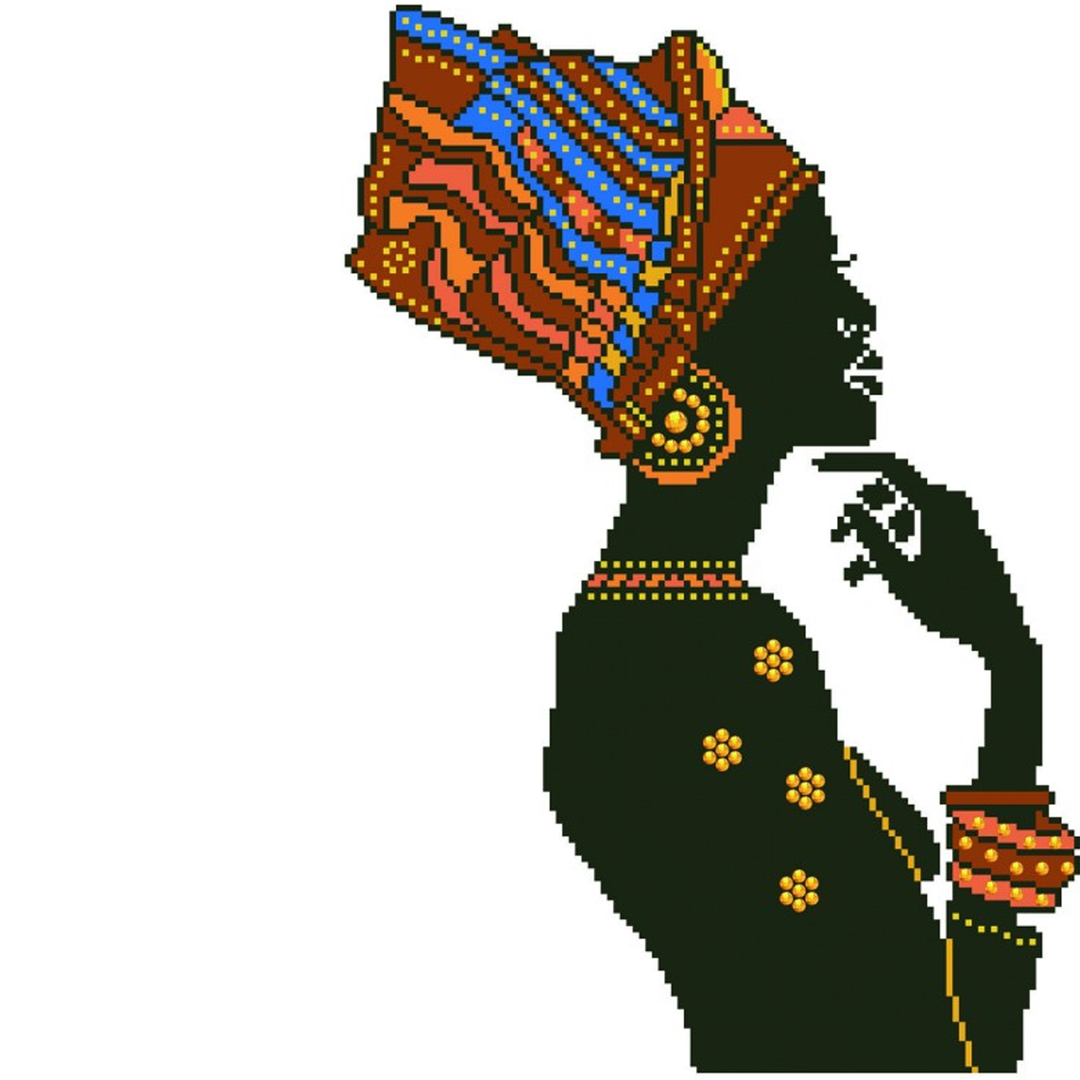 Diamond Dotz African Elegance - 19.3 x 19.3 in