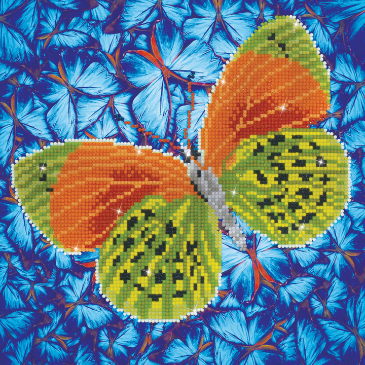 Diamond Dotz Flutterby Earth - 12 x 12 in