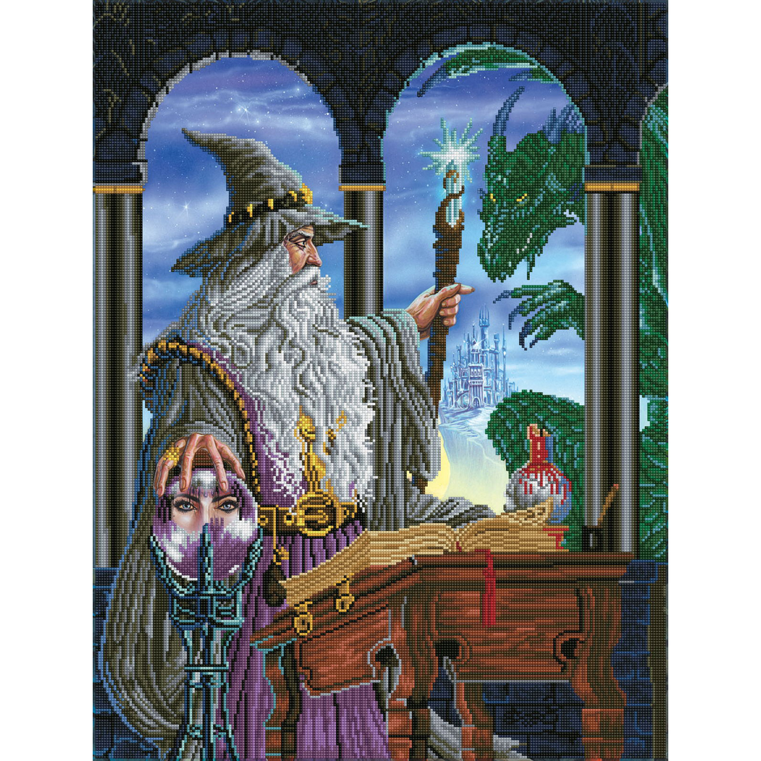 Diamond Dotz Wizards Emissary - 24 x 32 in