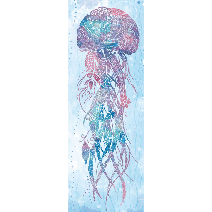 Diamond Dotz Jellyfish Swish - 29.53 x 10.63 in