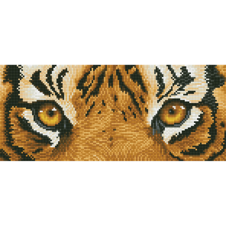 Diamond Dotz Tiger Spy - 16.5 x 5.9 in