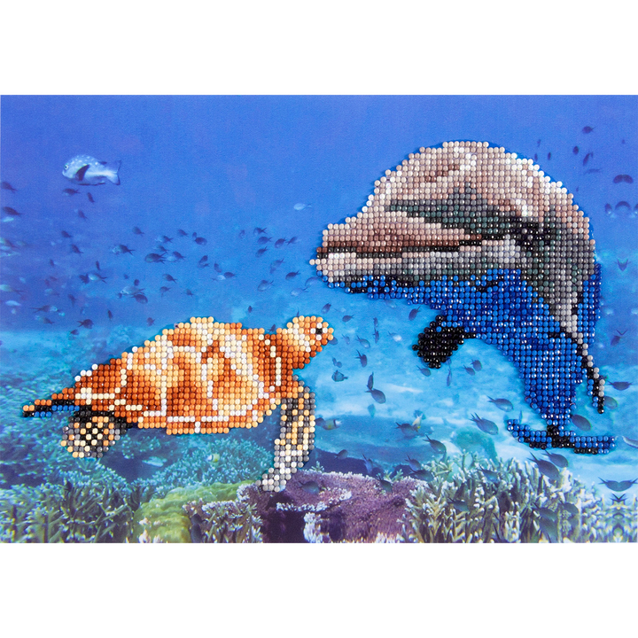 Diamond Dotz Sea Frolic - 11.8 x 7.9 in