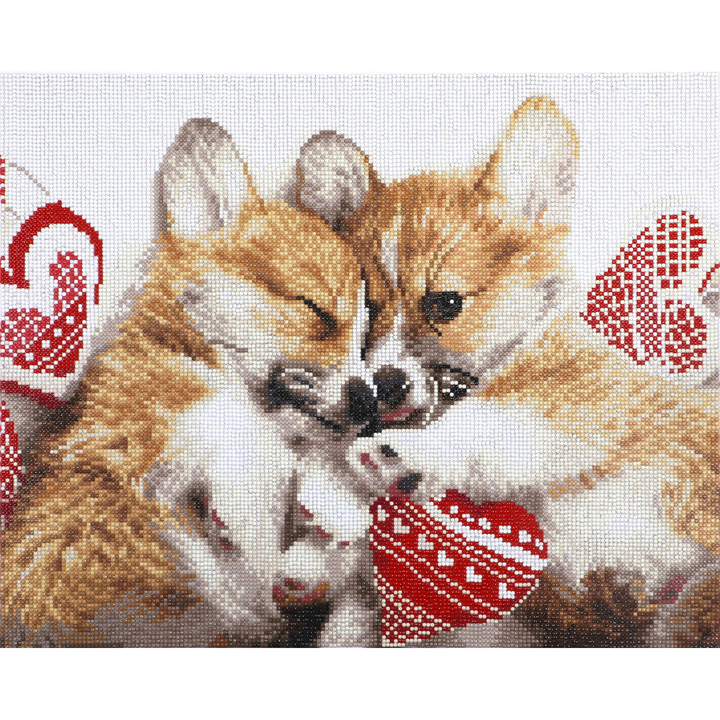Diamond Dotz Love Cuddles - 15.94 x 19.88 in