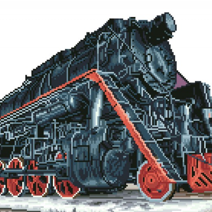 Diamond Dotz Magnificent Engine - 23.62 x 15.75 in