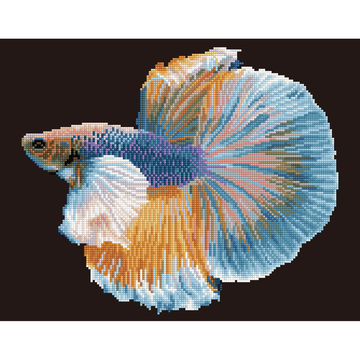 Diamond Dotz Luminous Fish - 14.57 x 18.5 in