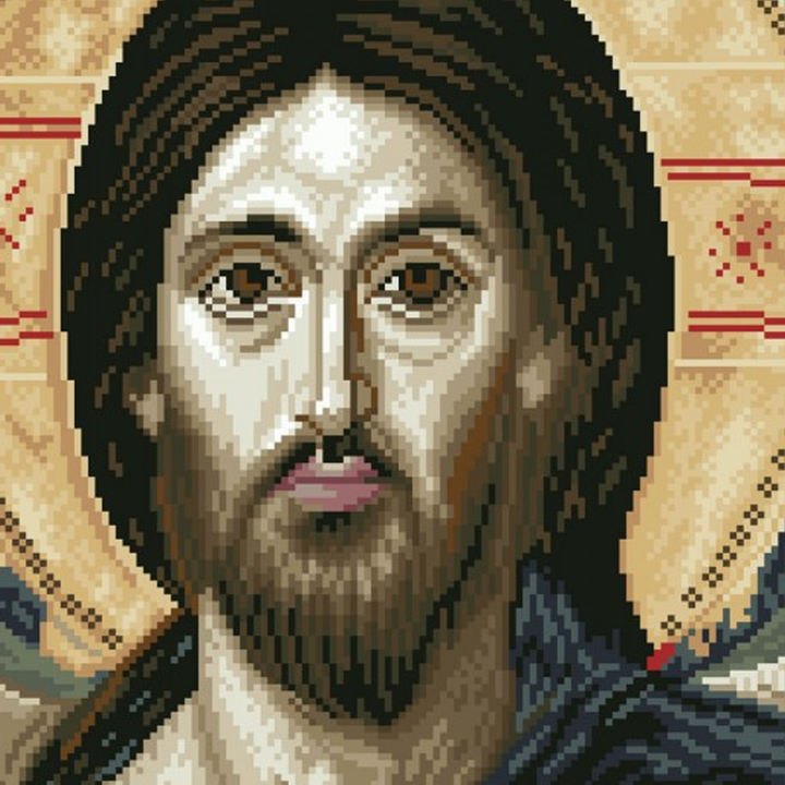 Diamond Dotz Christ Pantocrator Sainai - 15.75 x 19.69 in