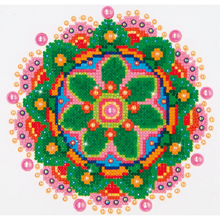 Diamond Dotz Flower Mandala - 8 x 10 in