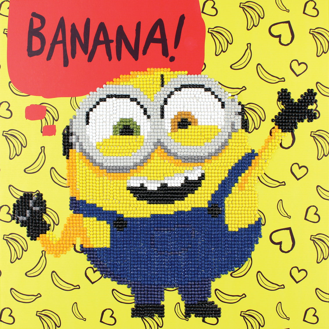 Diamond Dotz Minion Banana! - 11 x 11 in