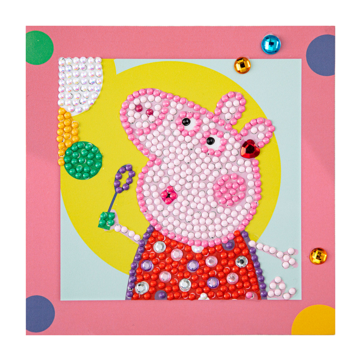 Diamond Dotz Happy Days Peppa Pig Cameo - 5.1 x 5.1 in