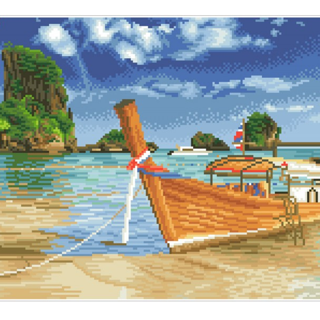 Diamond Dotz Thai Escape - 20.47 x 13.78 in