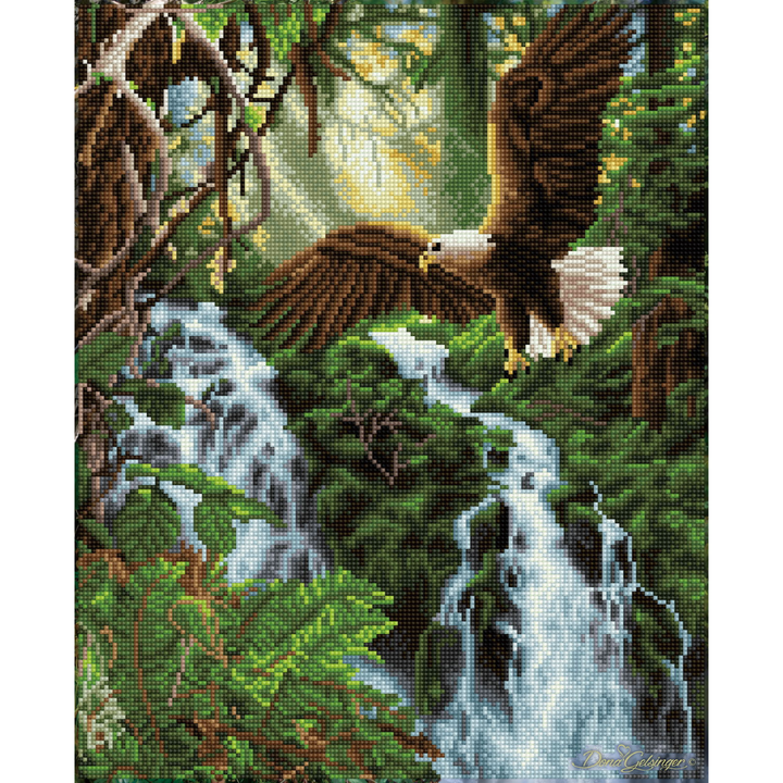Diamond Dotz Eagles Flight - 16.1" x 20.1"