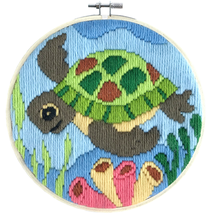 Diamond Dotz Long Stitch Cross Stitch Ocean Baby - 6 in