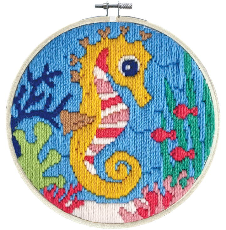 Diamond Dotz Long Stitch Cross Stitch Sea Princess - 6 in