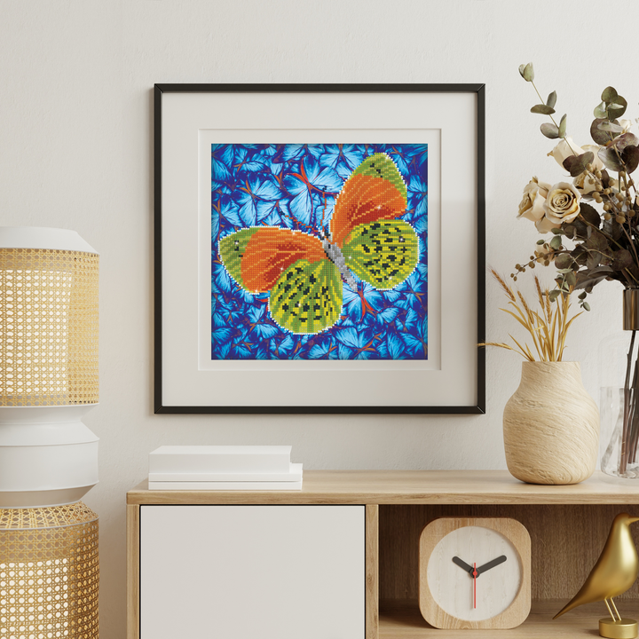Diamond Dotz Flutterby Earth - 12 x 12 in