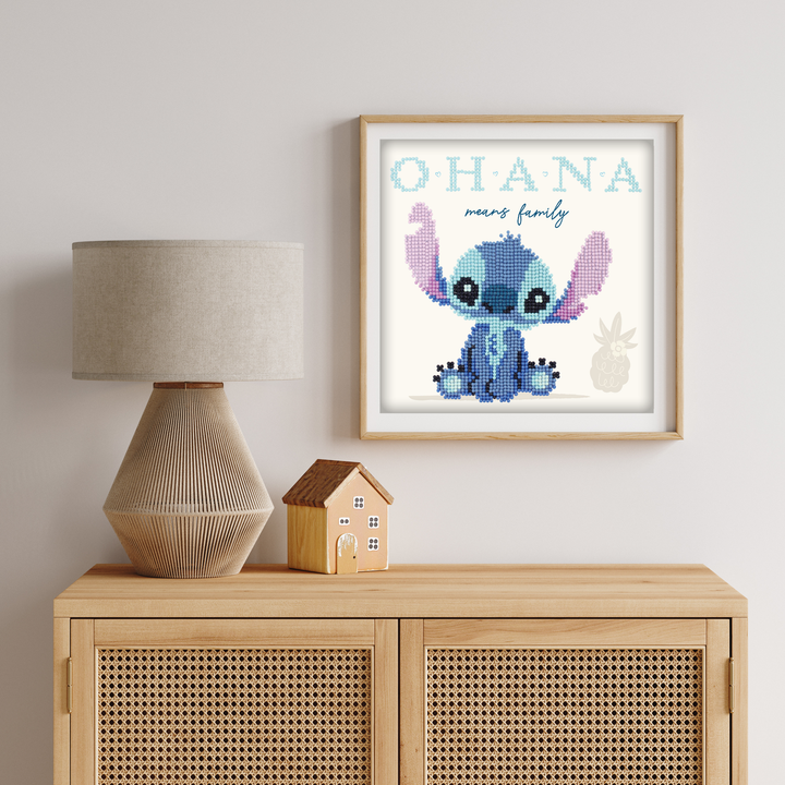 Diamond Dotz Lilo & Stitch - Ohana - 8.7 x 8.7 in
