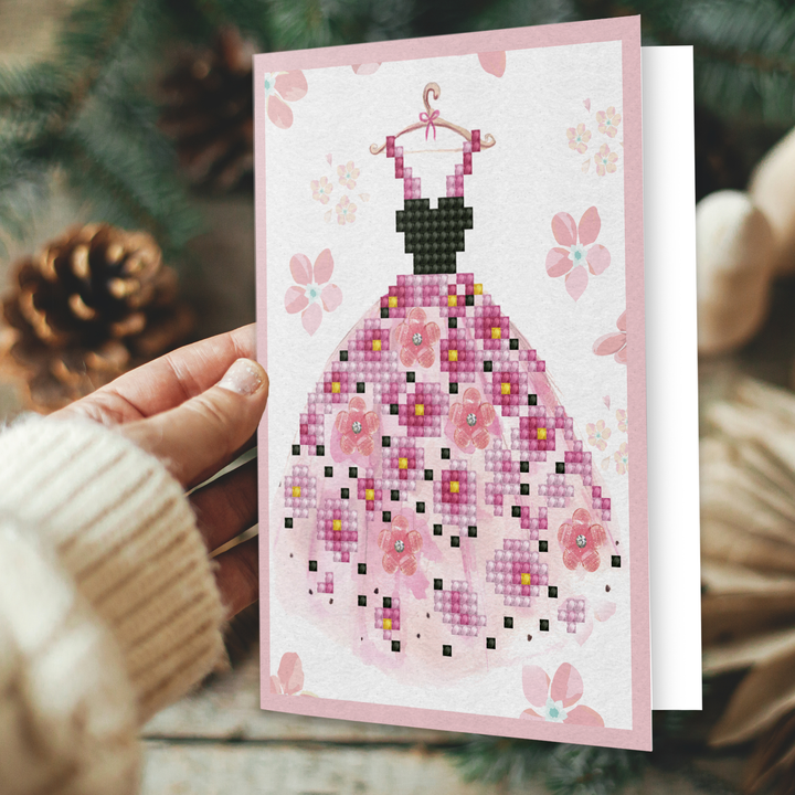 Diamond Dotz Party Times - Diamond Painting Greeting Card