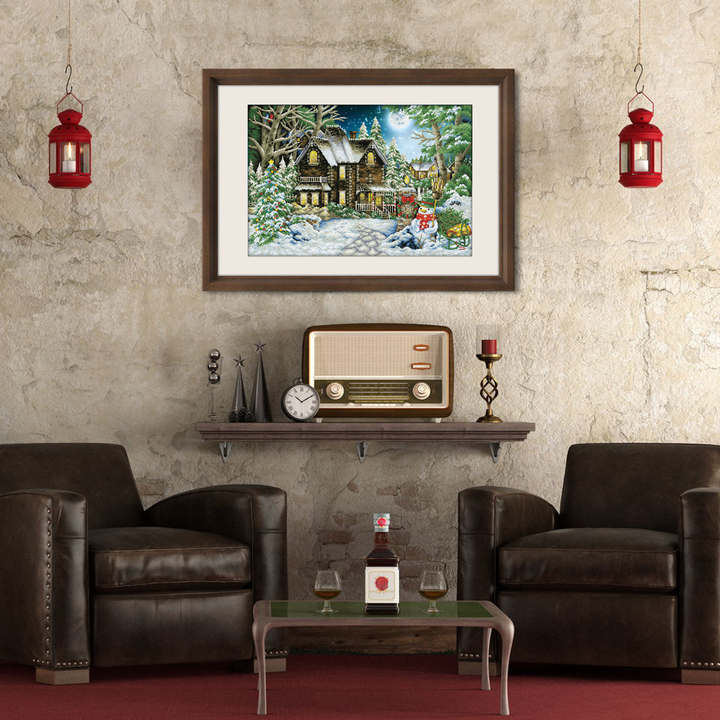 Diamond Dotz Winter Wonderland - 35.4 x 24.4 in