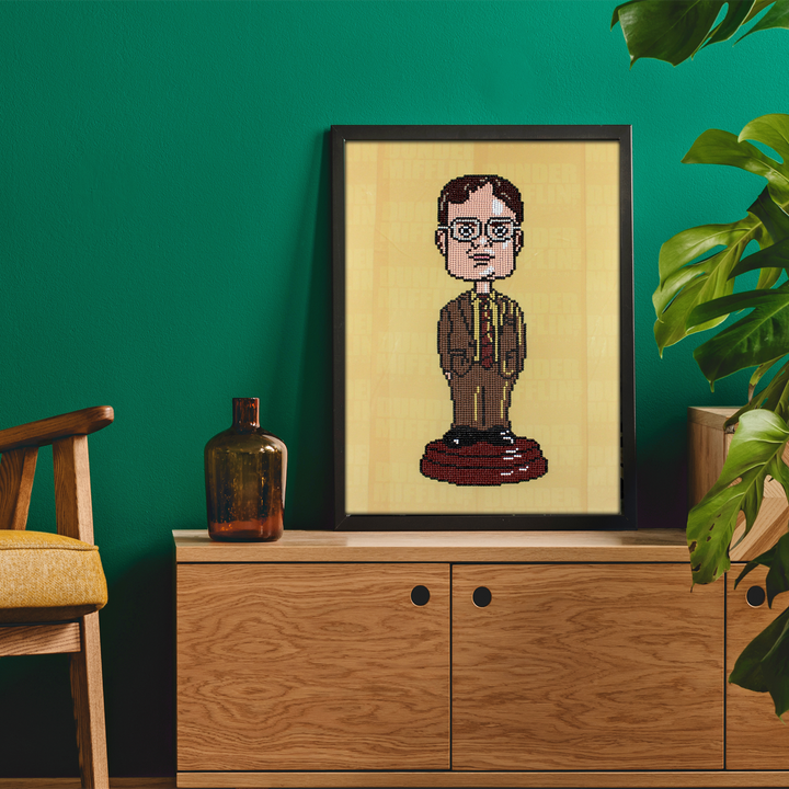Diamond Dotz Dwight Bobblehead - 12 x 18.4 in
