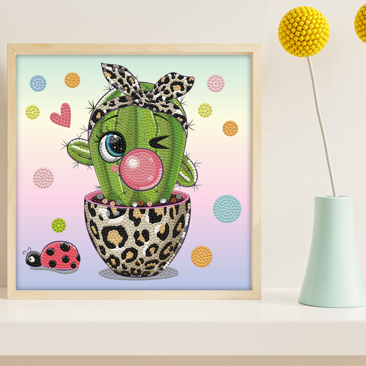 Diamond Dotz Cat Walk Cactus - 9.1 x 9.1 in
