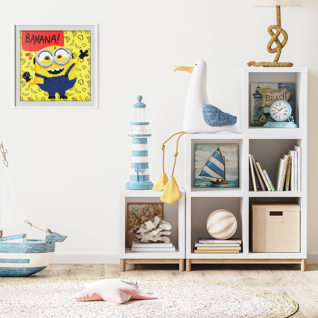 Diamond Dotz Minion Banana! - 11 x 11 in