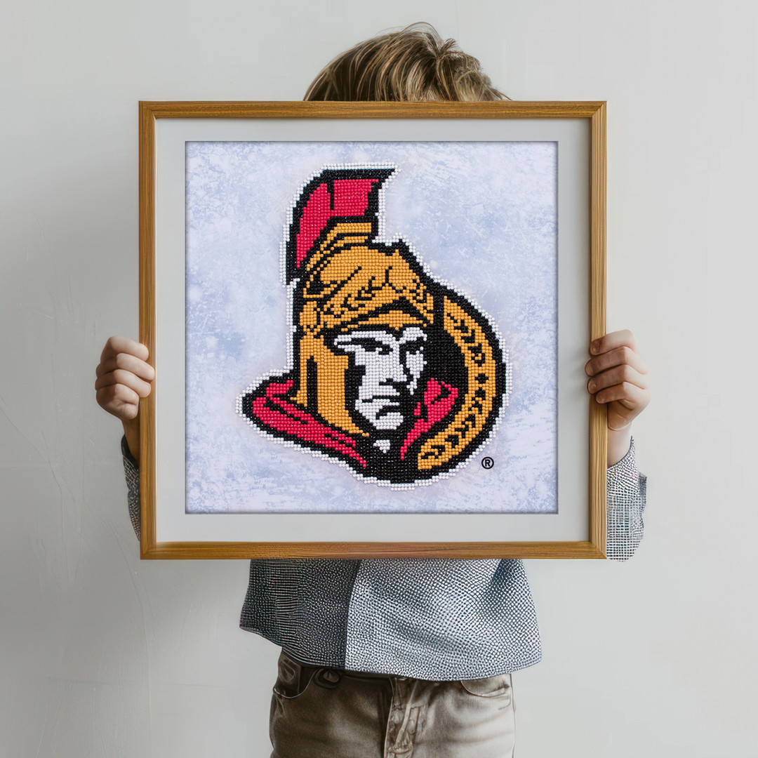 Diamond Dotz NHL Ottawa Senators - 12.6 x 12.6 in