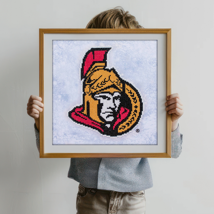Diamond Dotz NHL Ottawa Senators - 12.6 x 12.6 in