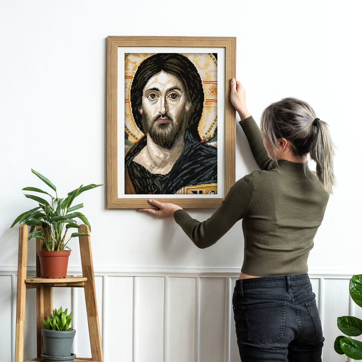 Diamond Dotz Christ Pantocrator Sainai - 15.75 x 19.69 in