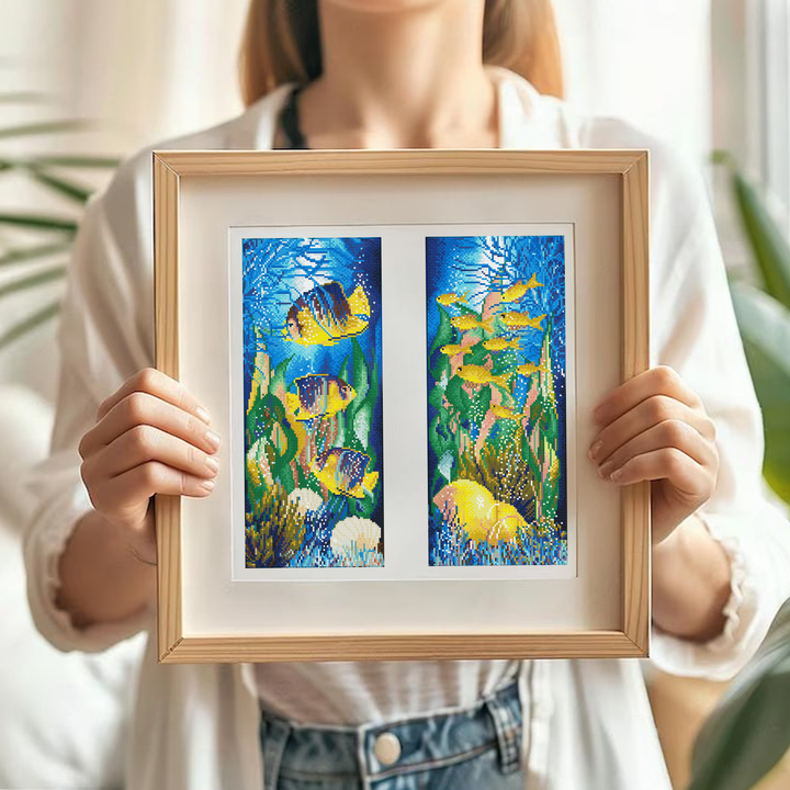 Diamond Dotz Underwater Scene - 20.5 x 20.1 in