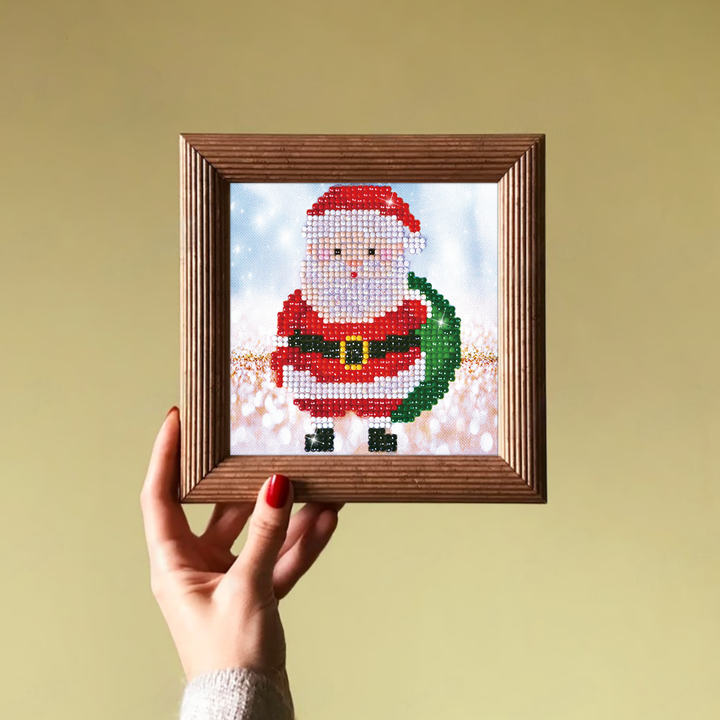 Diamond Dotz Santa Claus Sack - 5.3 x 5.3 in