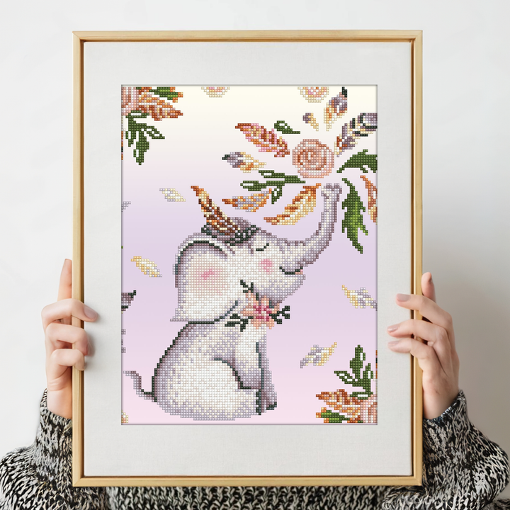 Diamond Dotz Flower Shower - 12.6 x 12.6 in