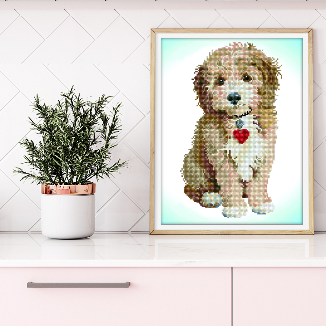 Diamond Dotz Lovely Boy - 12.6 x 16.5 in