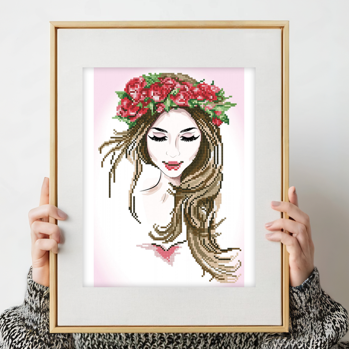 Diamond Dotz Garland Beauty - 16 x 11 in