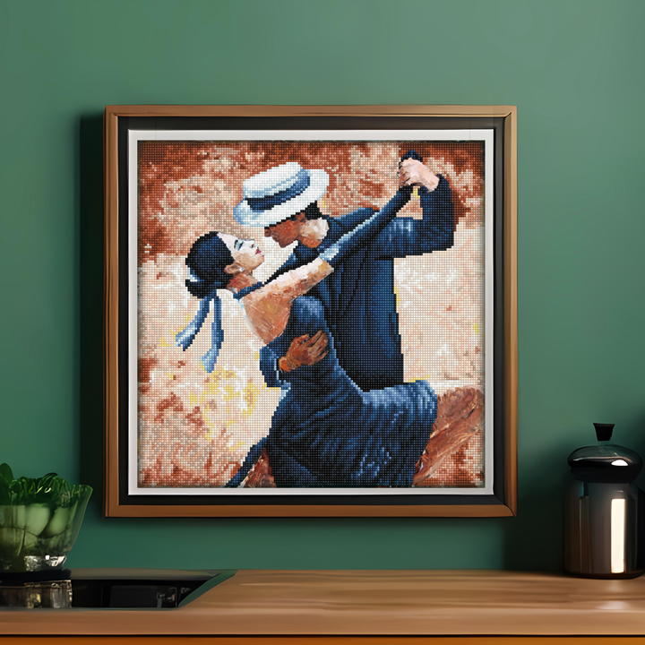 Diamond Dotz Tango Passion - 16 x 16 in