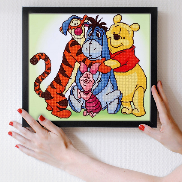 Diamond Dotz Pooh & Friends - 18.5 x 16.5 in