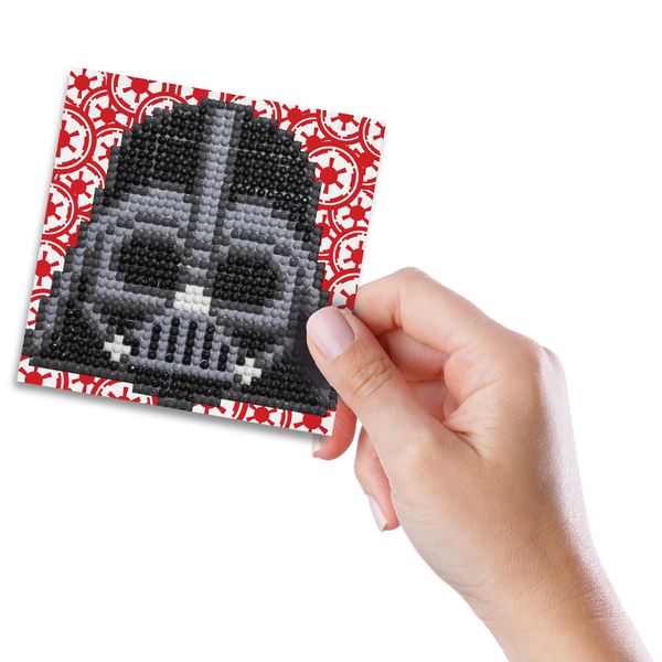 Kit Diamond Painting 5D Awesocrafts – Star Wars Darth Vader, Attività Anti-Stress Per Adulti E Bambini - 5