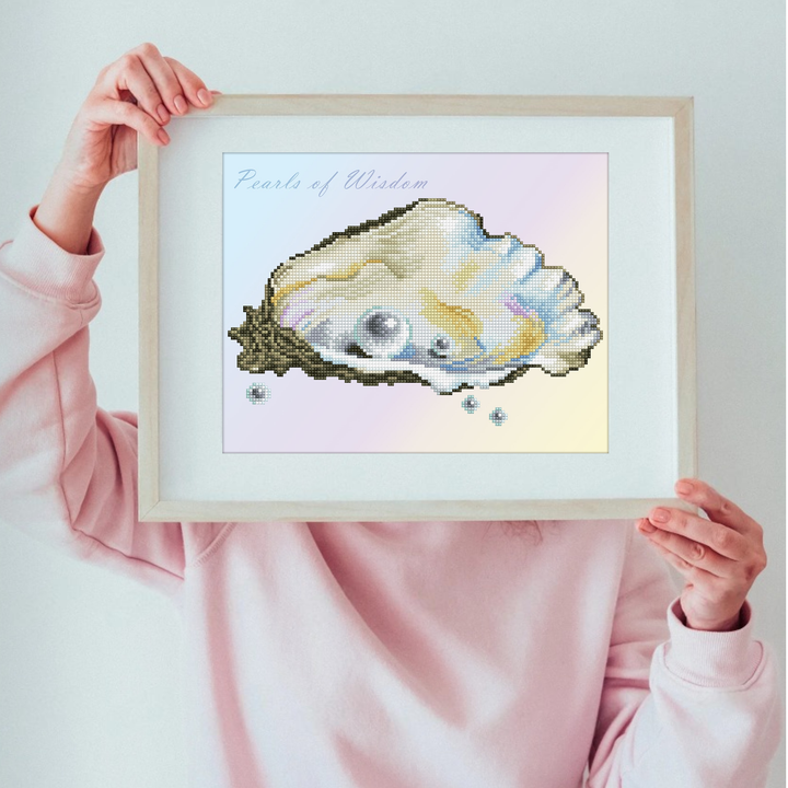 Diamond Dotz Pearls of Wisdom - 14 x 10 in