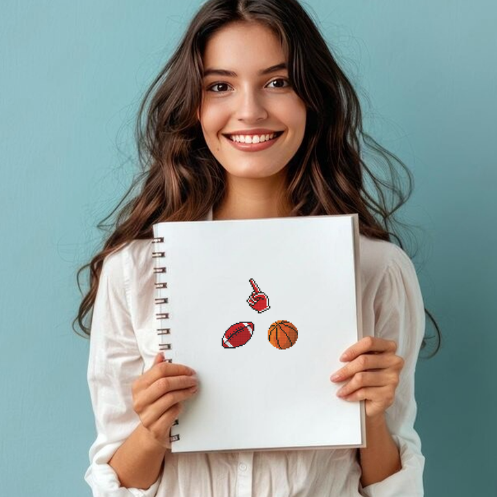 Diamond Dotz Fan - DOTZIES Stickers Kit