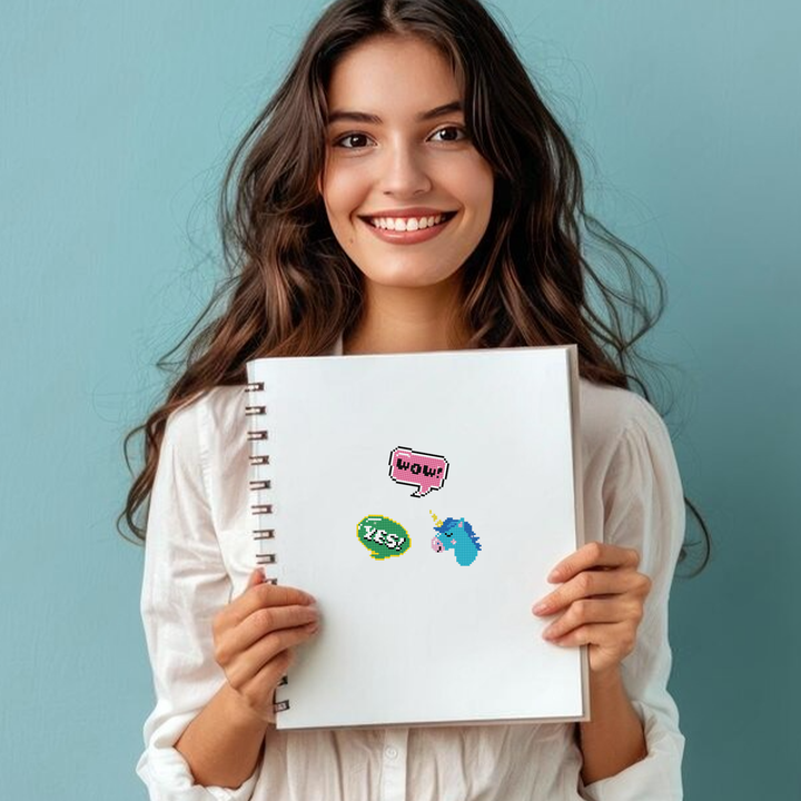 Diamond Dotz Wow - DOTZIES Stickers Kit