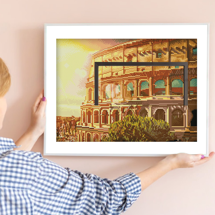 Diamond Dotz Roman Coliseum - 20.5 x 16.5 in