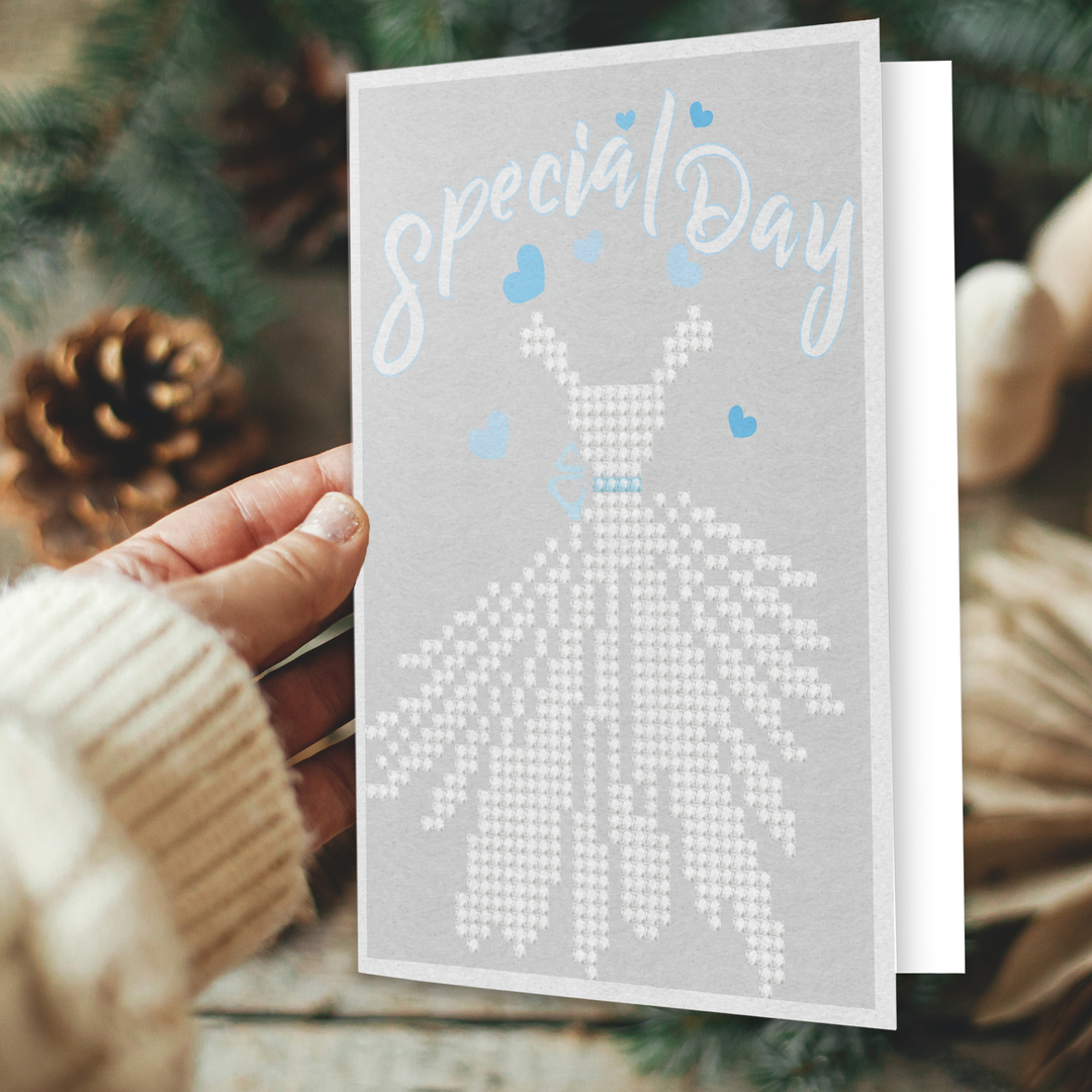 Diamond Dotz Special Day - Diamond Painting Greeting Card