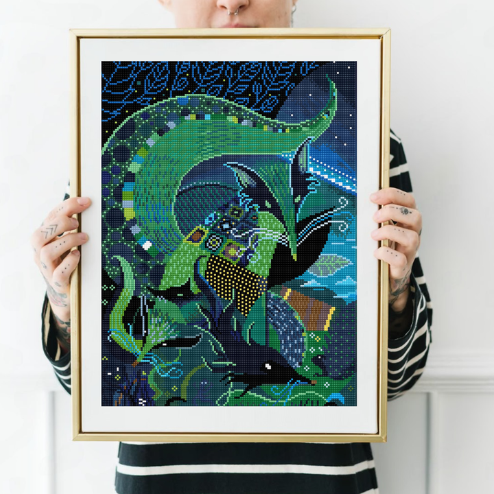 Diamond Dotz Forest Fox - 14.57 x 20.28 in