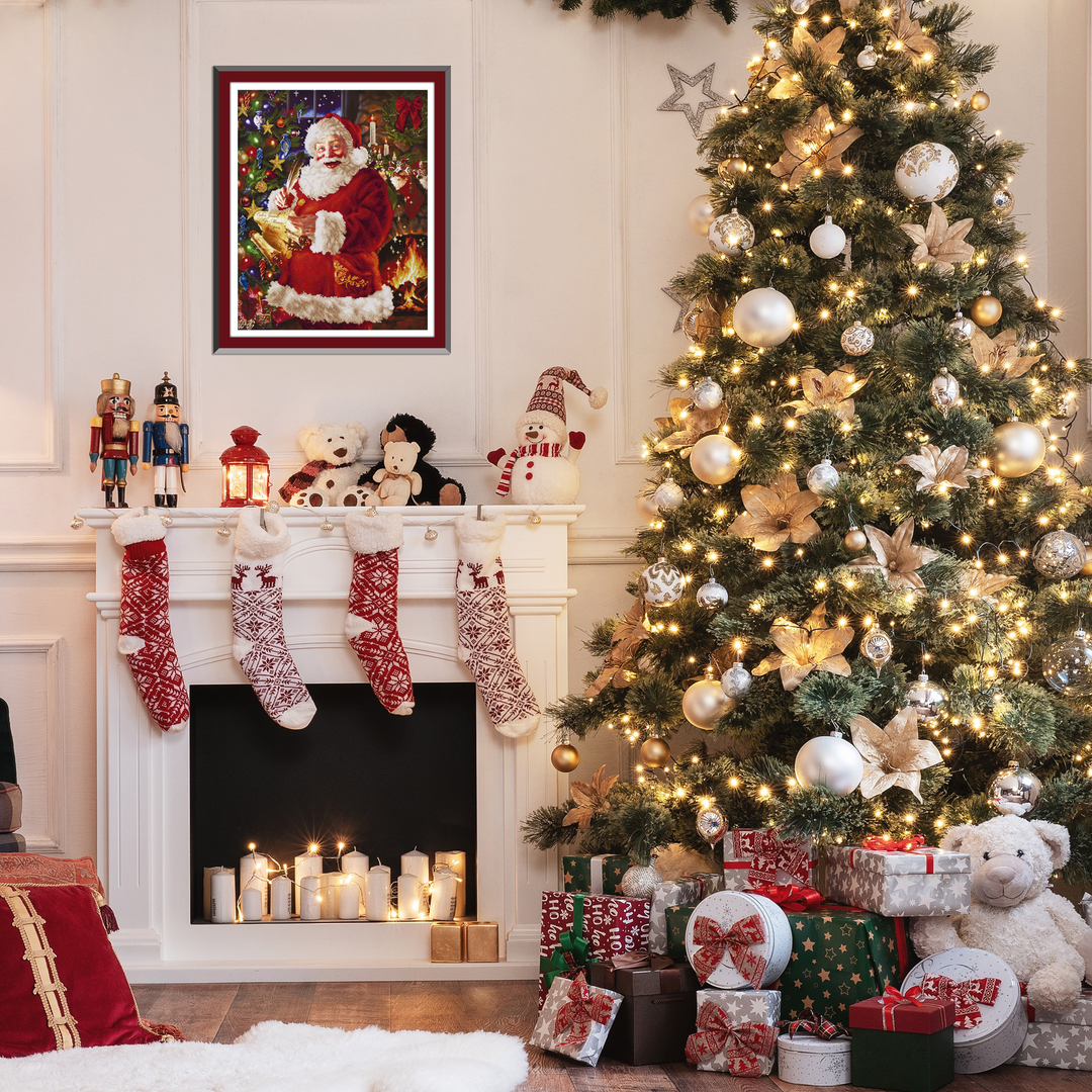 Diamond Dotz Santa's List - 22.4 x 28.4 in