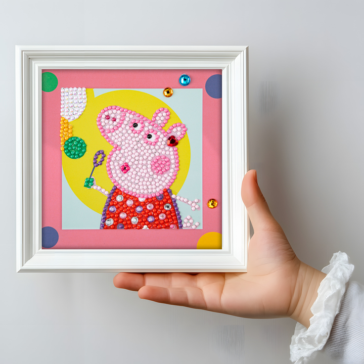 Diamond Dotz Happy Days Peppa Pig Cameo - 5.1 x 5.1 in
