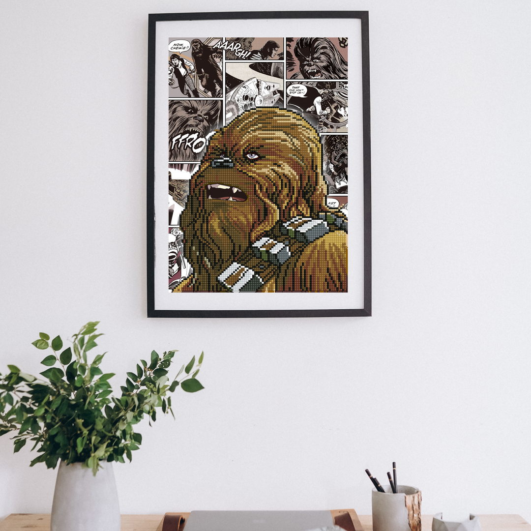 Diamond Dotz Chewbacca - 10.4 x 15.9 in